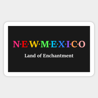 New Mexico, USA. Land of Enchantment. Sticker